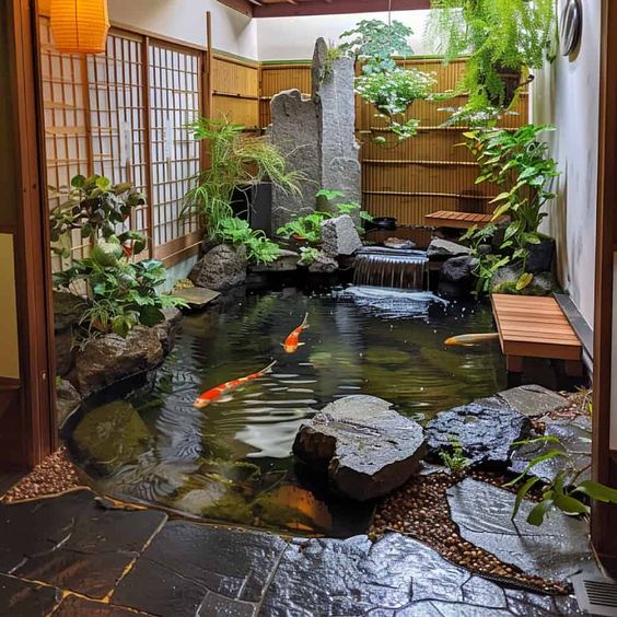 Thiết kế hồ cá Koi tại hồ chí minh