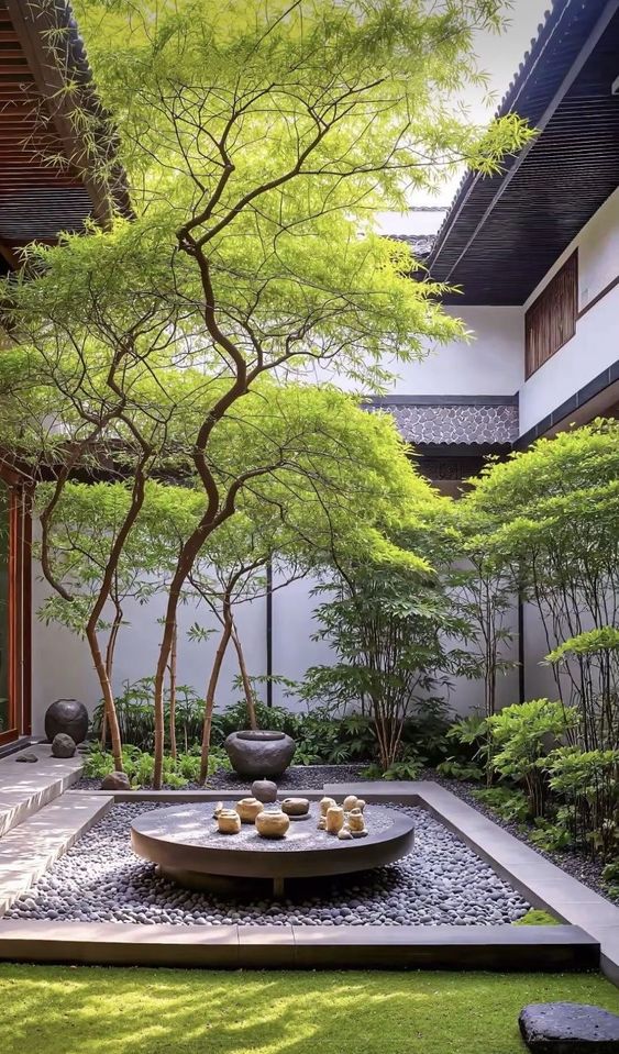 Tiểu cảnh giếng trời đẹp